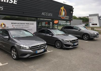 Audi Q7, Mercedes CLA, classe …..